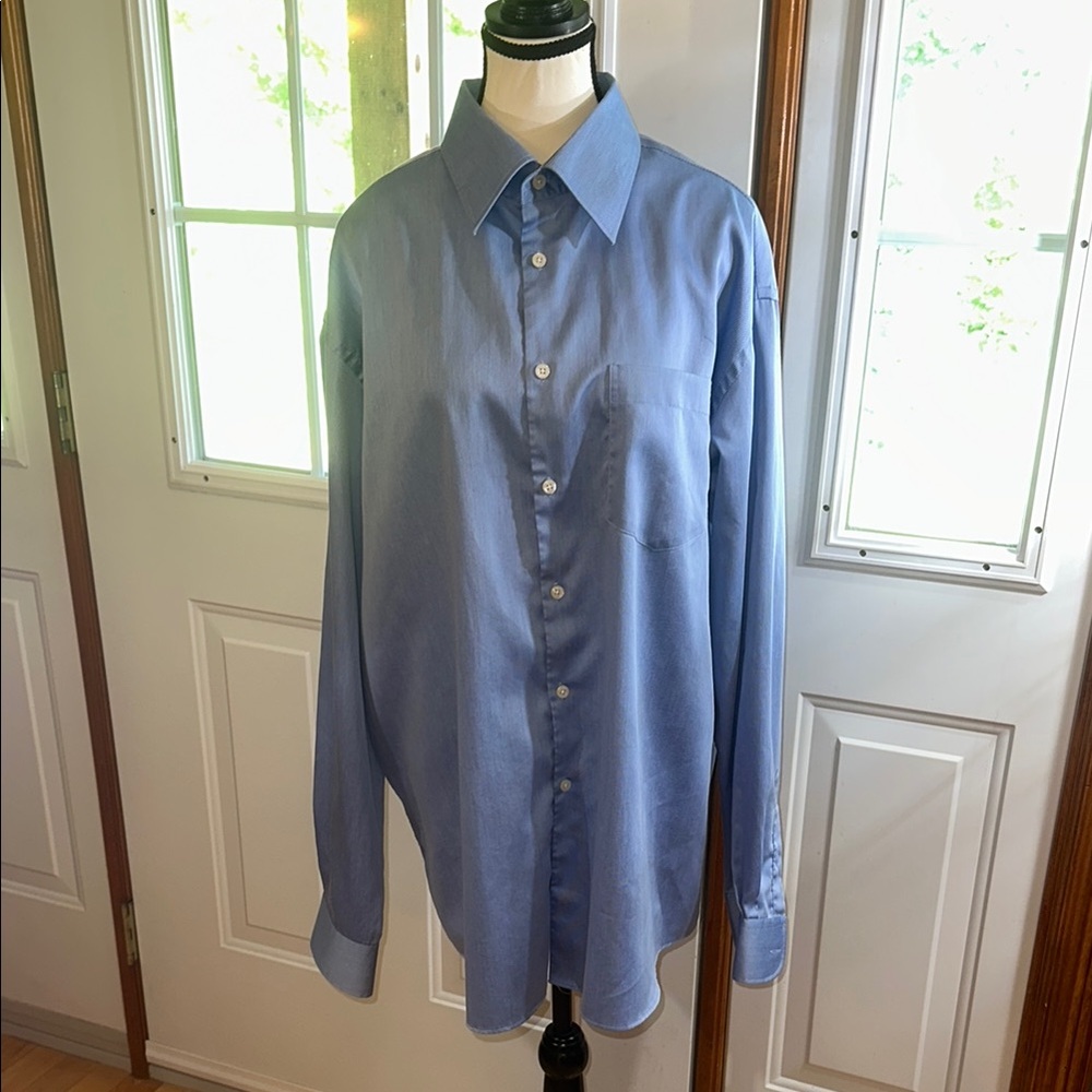 Polifroni Blue Dress Shirt
